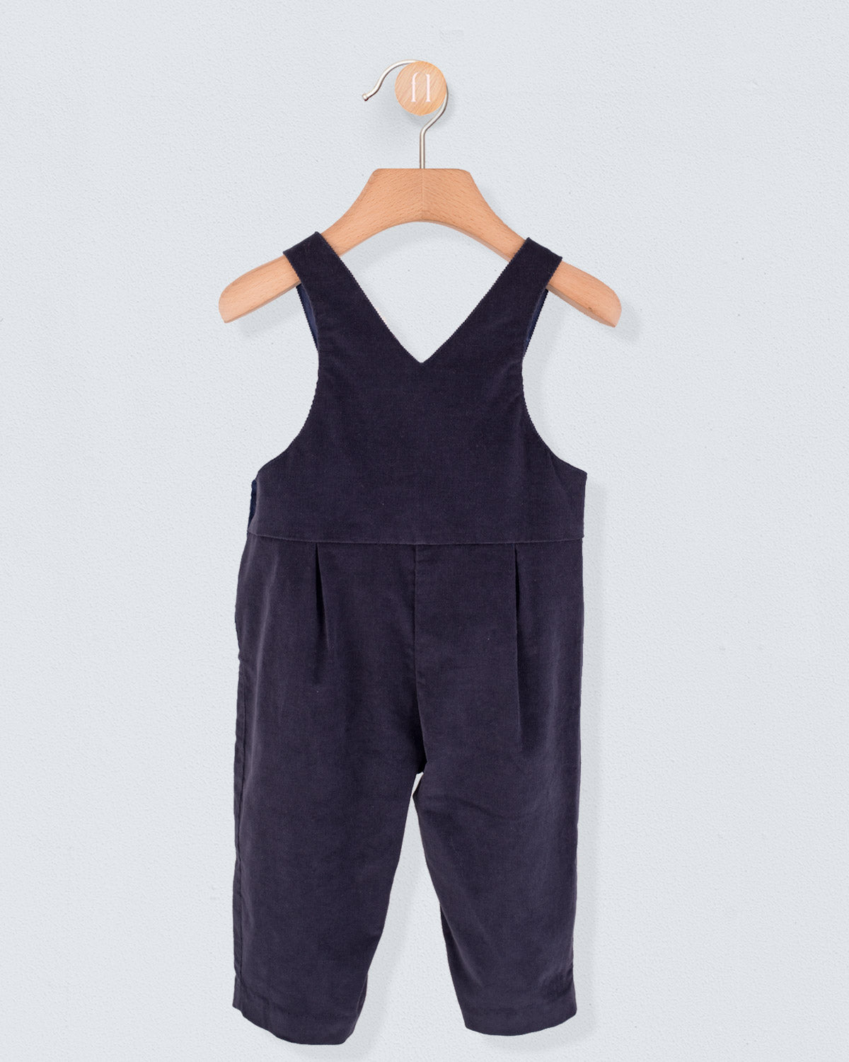 Bear Navy Corduroy Overall